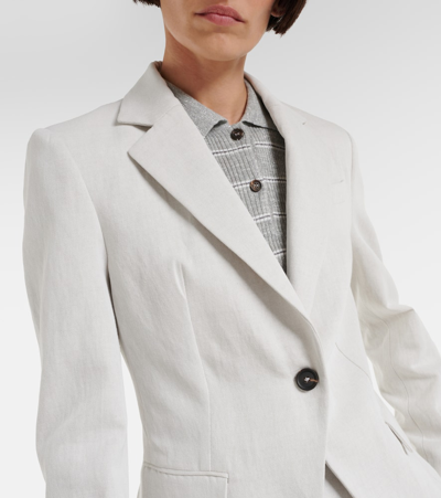 Brunello Cucinelli Blazer In White