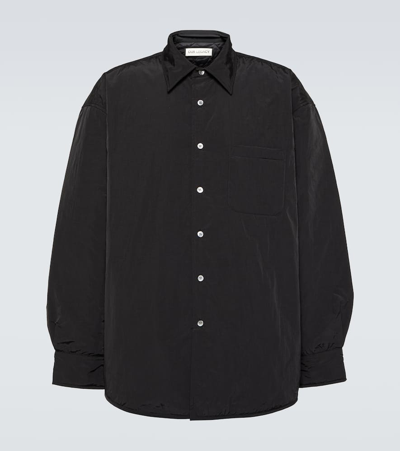 Shop Our Legacy Tech Borrowed Overshirt In Black