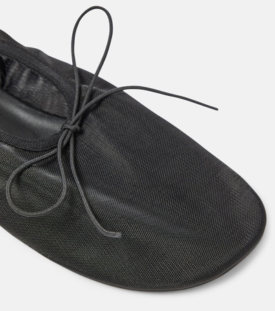 Proenza Schouler Glove Mesh Ballet Flats In Black