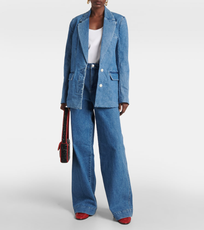 MAXWELL牛仔西装式外套