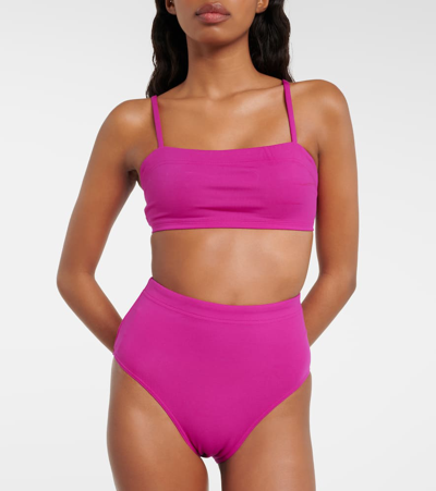 Shop Eres Azur Bikini Top In Pink