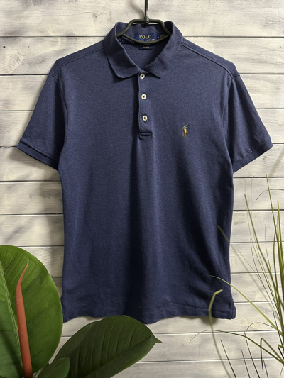 Pre-owned Polo Ralph Lauren X Ralph Lauren Polo Ralph Laurent Small Logo Color In Blue