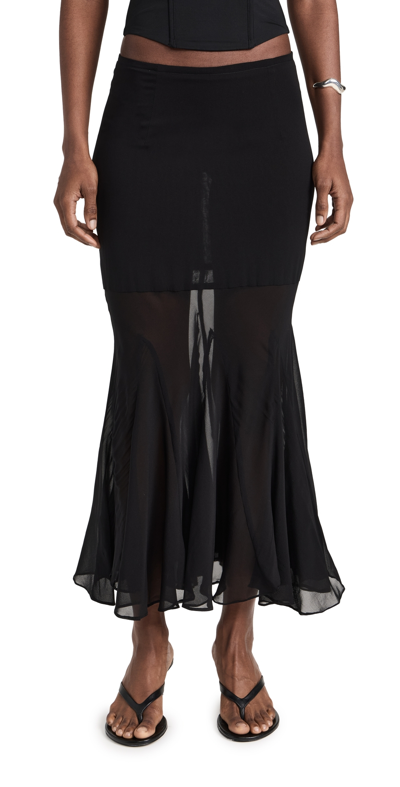 Shop Louisa Ballou Sundown Skirt Black