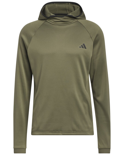 Shop Adidas Golf Cold.rdy Hoodie In Green