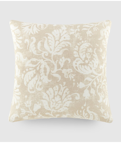 Home Collection Distressed Floral Cotton Throw Pillow