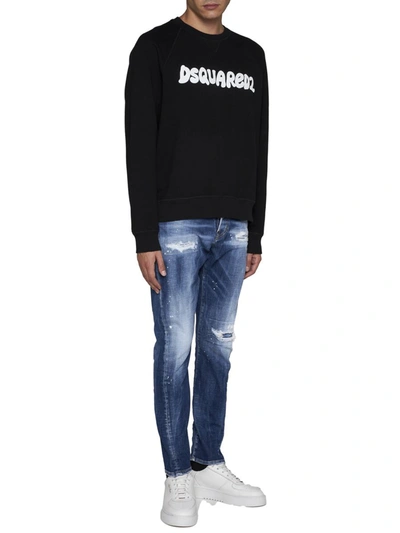 Dsquared2 Sweaters In Black