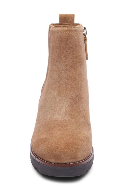 Shop Sanctuary Engage Wedge Chelsea Boot In Acorn