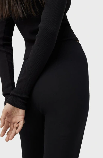 Rag & Bone Nina High-rise Coated Ankle Skinny Jeans In Black