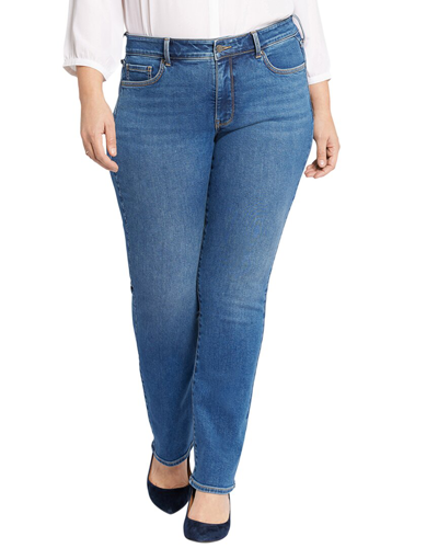 Shop Nydj Plus Marilyn Rockford Straight Leg Jean