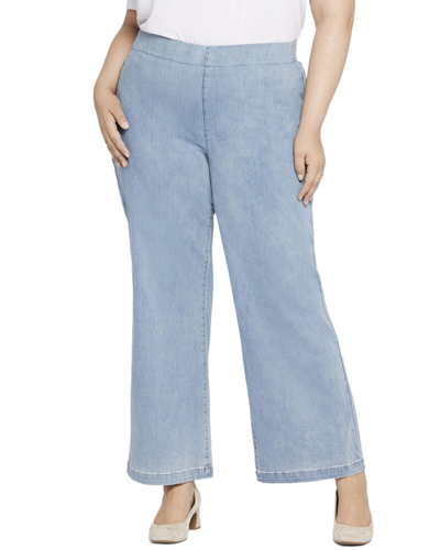 Shop Nydj Plus Teresa Crystalline Wide Leg Jean
