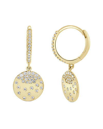 Sabrina Designs 14k 0.43 Ct. Tw. Diamond Dangle Earrings