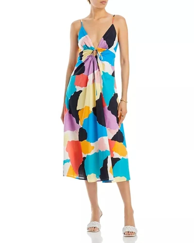 Shop Rails Sabina Dress In Summer Colorblock In Multi