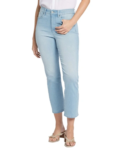 Shop Nydj Marilyn Influence Straight Leg Jean In Blue