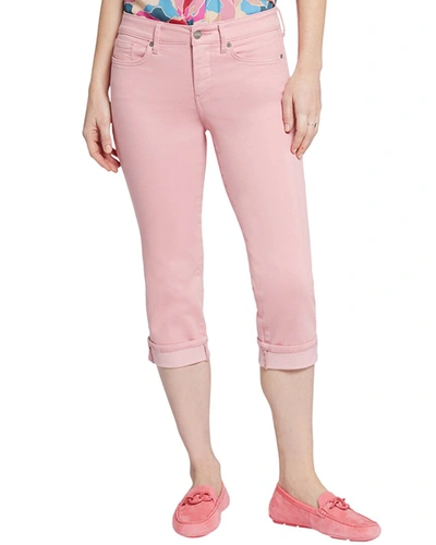 Shop Nydj Marilyn Aphrodite Crop Jean In Pink