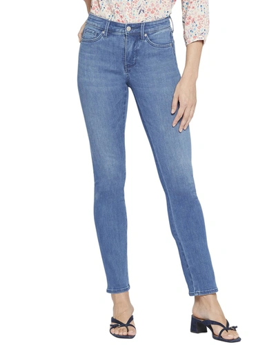 Shop Nydj Sheri Stunning Slim Jean In Blue