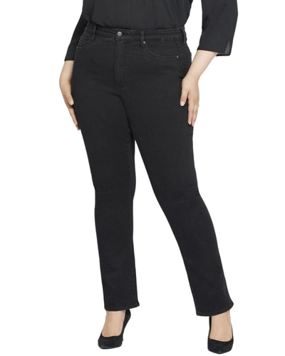 Nydj Plus Seamless Stellar Bootcut Jean In Black