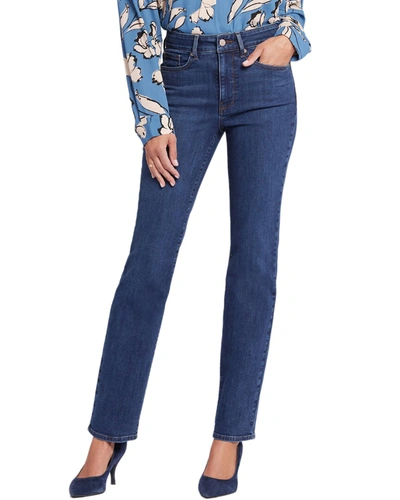 Shop Nydj Marilyn Gold Coast Straight Leg Jean In Blue