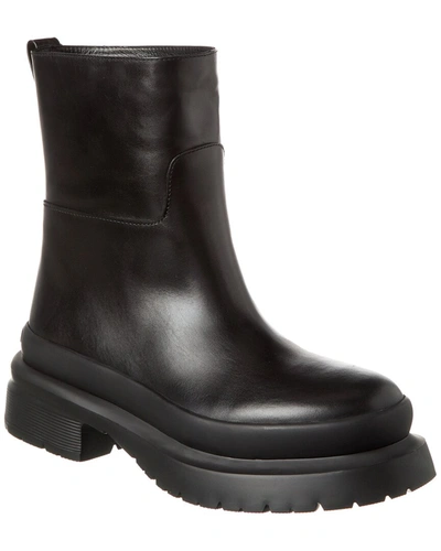 Shop Valentino Leather Boot In Multi