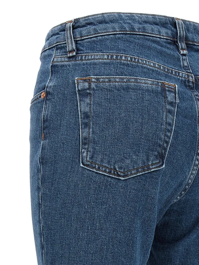 Shop 3x1 'ferrah-core' Jeans In Blue