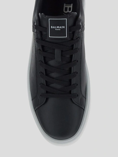 Shop Balmain Shoes In Noirblanc