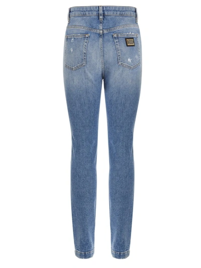 Shop Dolce & Gabbana 'audrey' Jeans In Blue