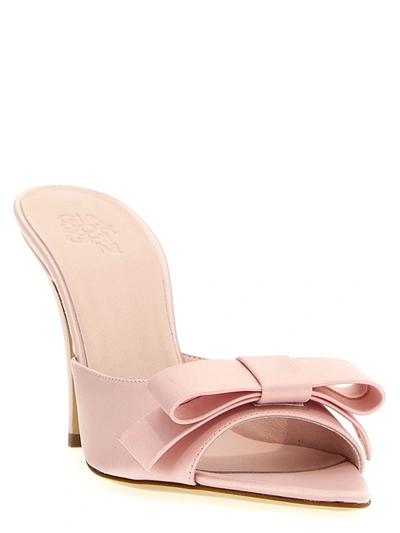 Shop Gia Borghini 'honorine' Mules In Pink