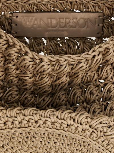 Shop Jw Anderson J.w. Anderson 'popcorn' Crossbody Bag In Gray
