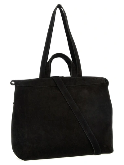 Shop Marsèll 'borso' Shopping Bag In Black