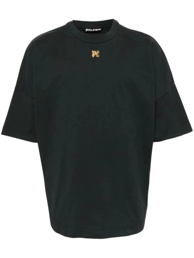 Shop Palm Angels Foggy Pa T-shirt Clothing In Black