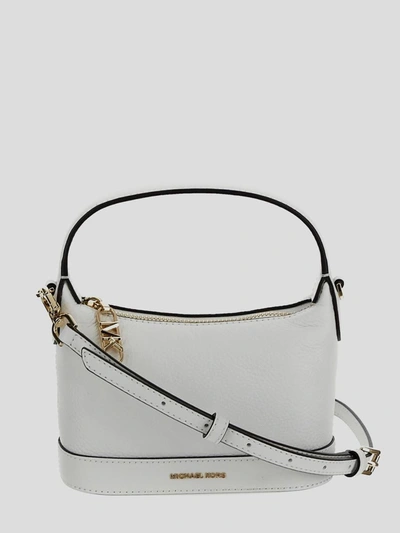 Shop Michael Michael Kors Bags In Optic White