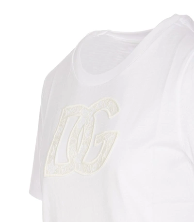 Shop Dolce & Gabbana T-shirts And Polos In Bianco