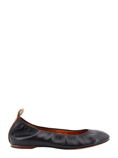 Shop Lanvin Ballerinas In Black