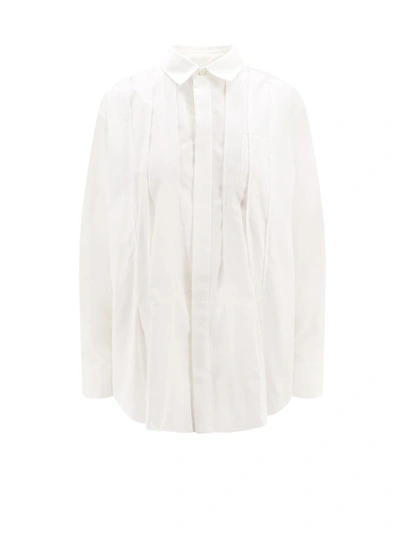 Shop Sacai Shirt In White