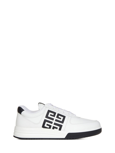Shop Givenchy G4 Sneakers In Bianco