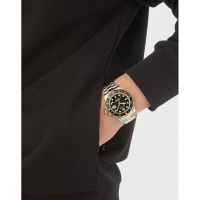 Pre-owned Philipp Plein Gmt-i Challenger Pwyba0323 Men's Multicolor Stainless Steel Watch