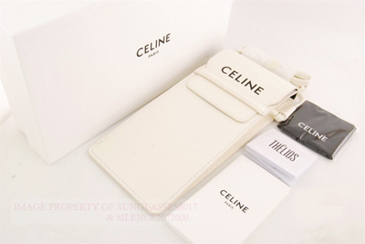 Pre-owned Celine Brand  Sunglasses Cl 40253i 01f Black/gray Gradient For Women