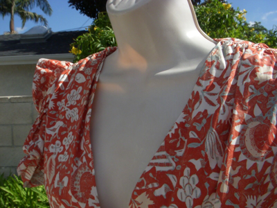 Pre-owned Ulla Johnson Kiri Orange Blossom Ruffled Mini Dress 100% Cotton Chose 6, 8 Or 10 In Pink
