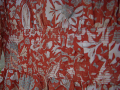 Pre-owned Ulla Johnson Kiri Orange Blossom Ruffled Mini Dress 100% Cotton Chose 6, 8 Or 10 In Pink