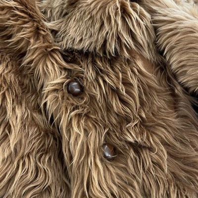 Pre-owned Saint Laurent Fur Overcoat In All Size In Brown