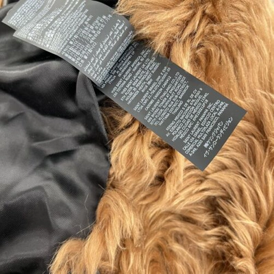 Pre-owned Saint Laurent Fur Overcoat In All Size In Brown