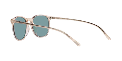Pre-owned Oliver Peoples Finley 1993 Sun Ov 5491su Cherry Blossom/turquoise Sunglasses In Turquoise Polarized