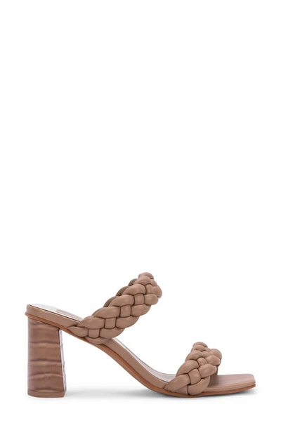 Shop Dolce Vita Paily Braided Sandal In Cafe