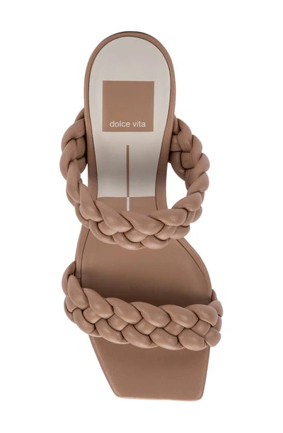 Shop Dolce Vita Paily Braided Sandal In Cafe