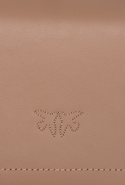 Pinko Mini Love Bag One Simply In Biscotto Zenzero-antique Gold