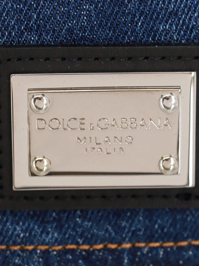 Shop Dolce & Gabbana Top In Blue