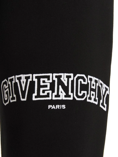 Shop Givenchy Logo Joggers In Black