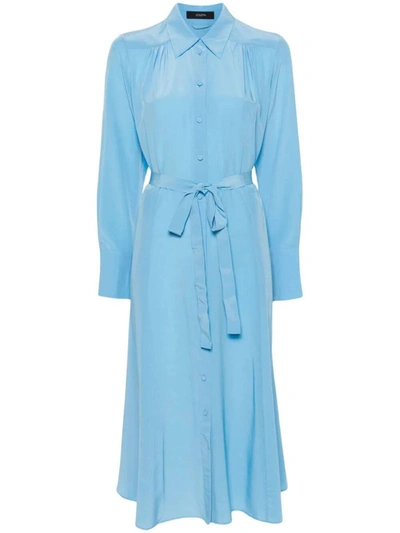 Shop Joseph Diane Dress Clothing In Blue