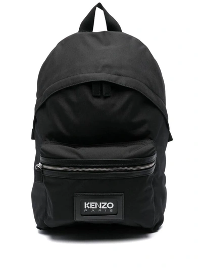 Shop Kenzo Backpack Bags In Black