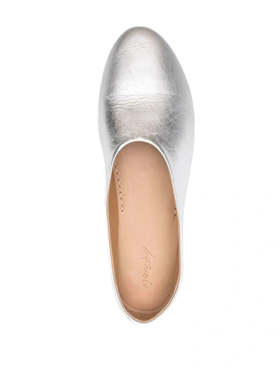 Shop Marsèll Knife Ballerinas Shoes In Grey