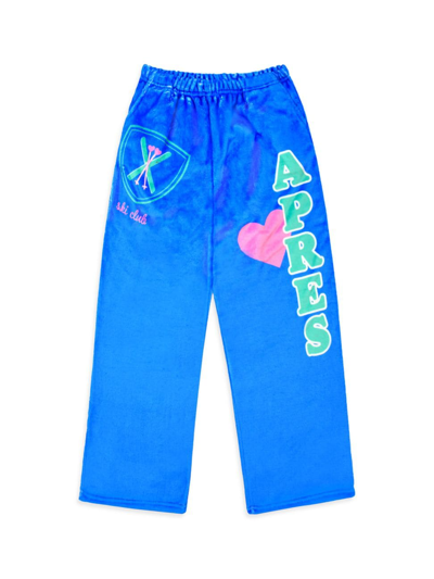 Shop Iscream Little Boy's & Boy's Theme Apres Plush Sweatpants In Neutral
